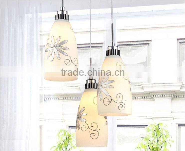 Modern Glass Ceiling Light Pendant Lamp Fixture Lighting Chandelier