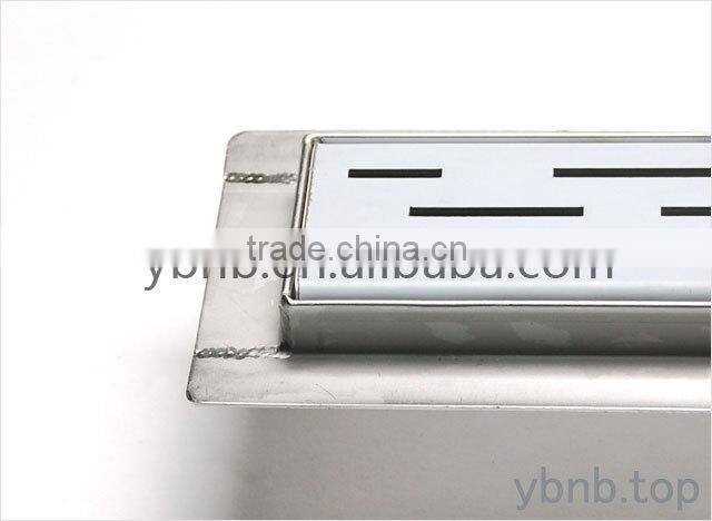 top quality stainless steel 304 bathroom long floor drain/shower drain
