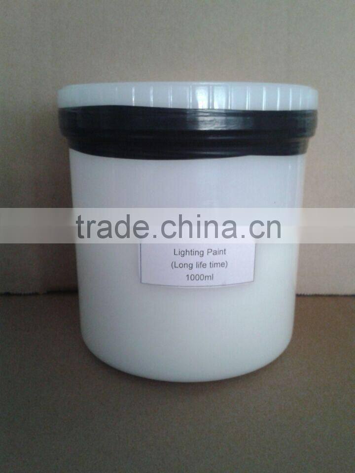 3D STEREOSCOPIC ELECTROLUMINESCENT PAINTS