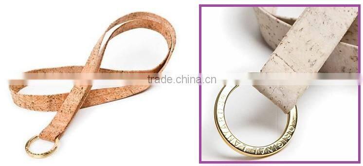 Boshiho cork lanyard natural gift cork cord