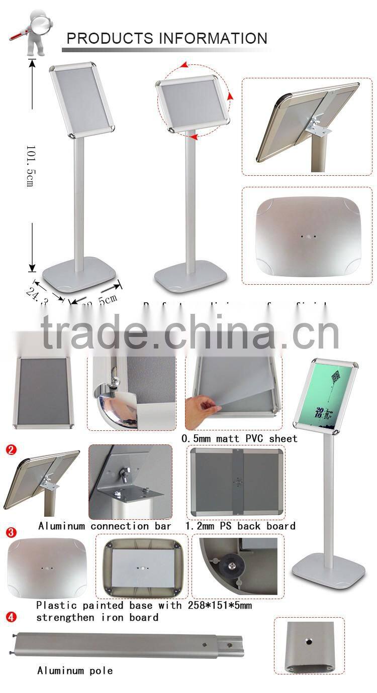 free standings poster holder display