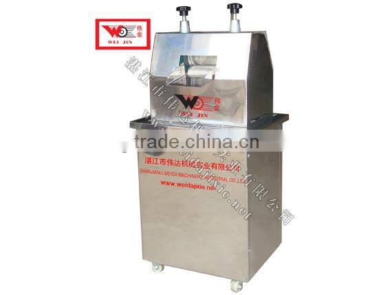 horizontal electric sugar cane juice extractor machine