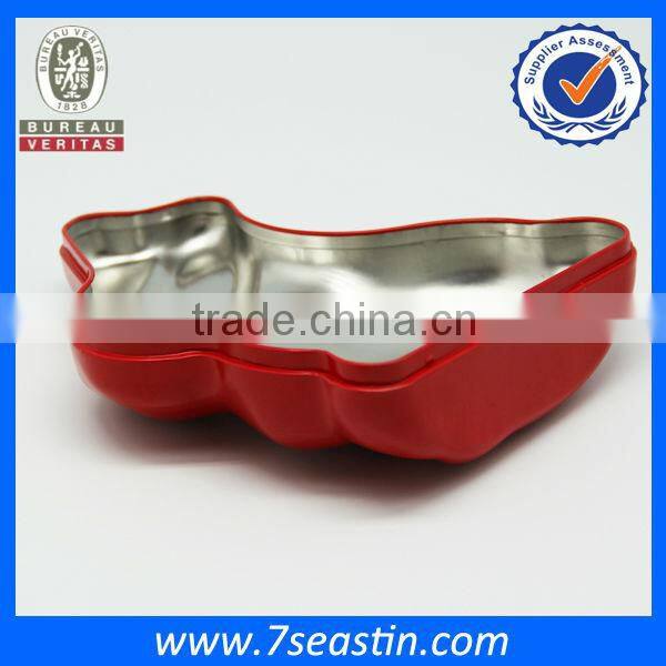 white custom tinplate box for wedding gifts