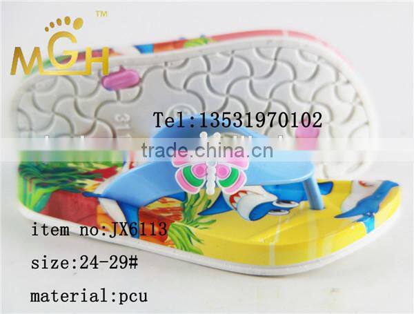 2015 cute pcu children shoes