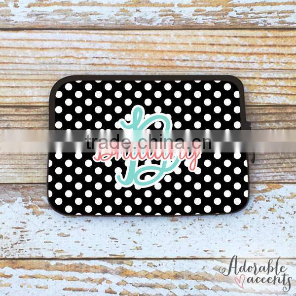 Personalized Chevron Monogram Pad Sleeve