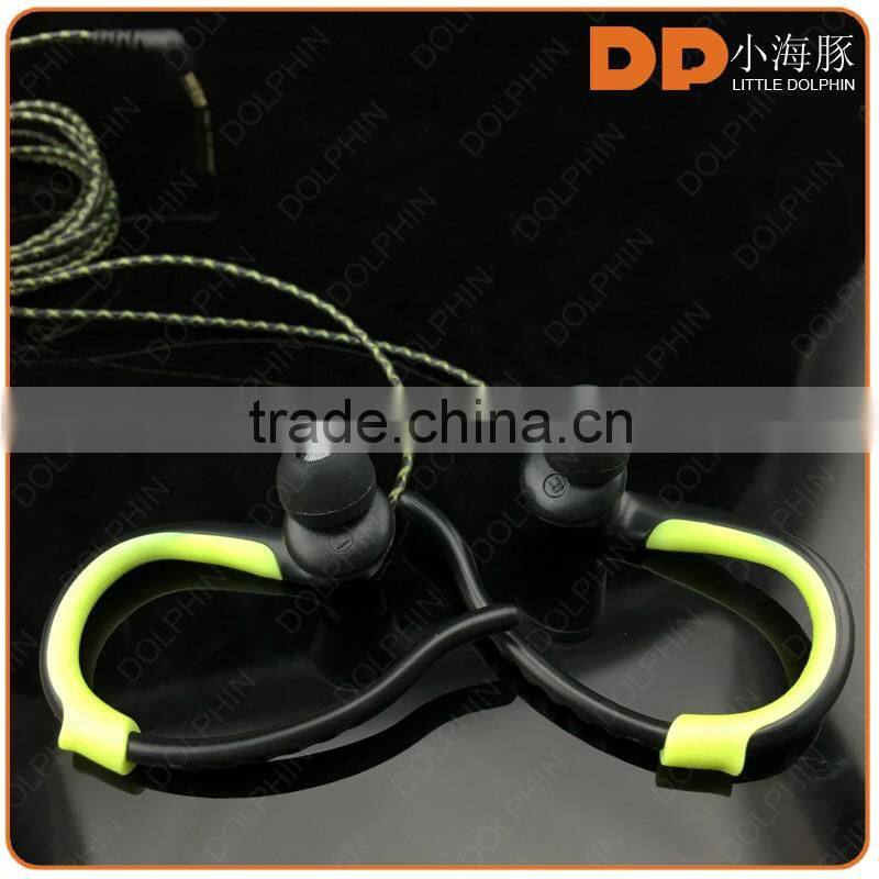 new products 2016 stereo earbuds in ear ear hook OEM earphone for used mobile phones