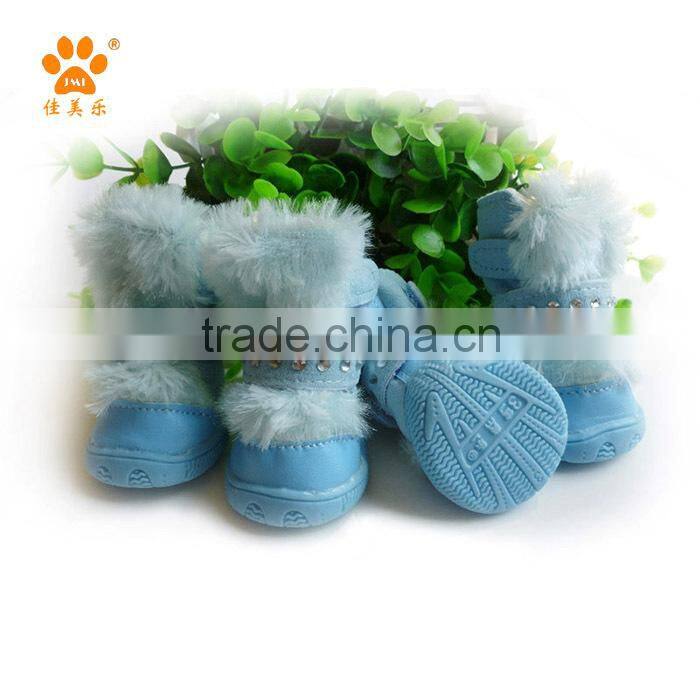 JML 2014 New Fshionable Winter Dog Boots Pet Shoes Dog Slippers