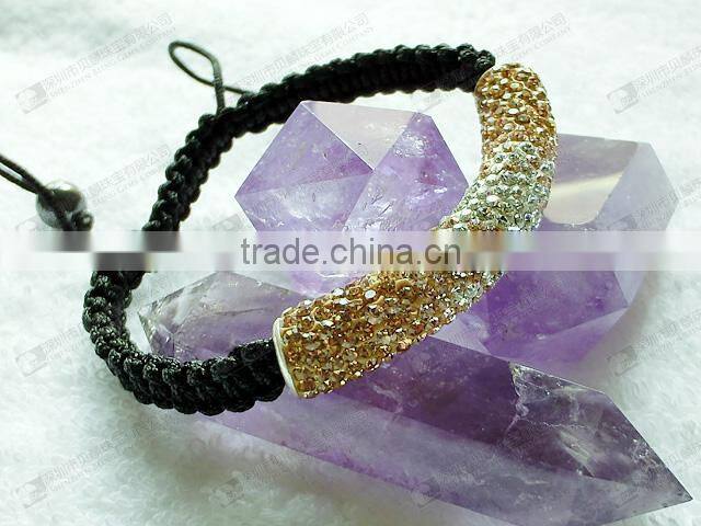 Gold shamballa bracelet for woman shamballa bracelet wholesale