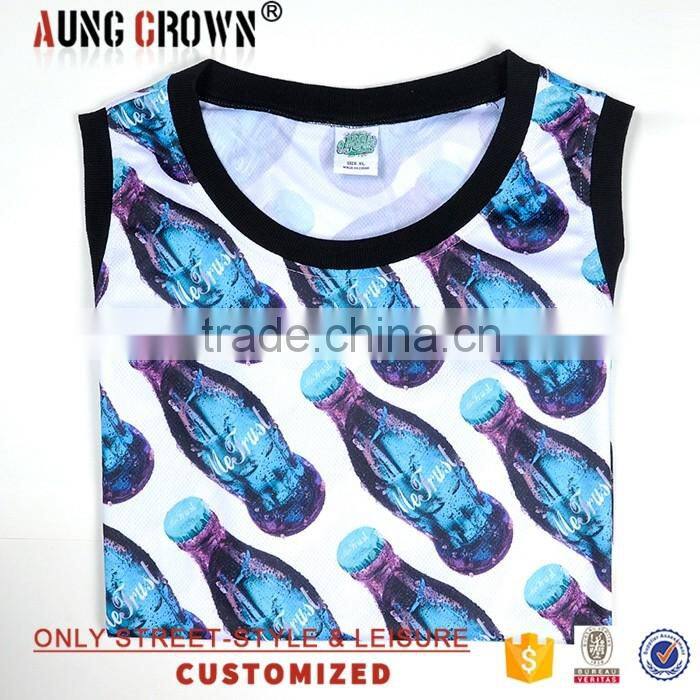 2016 Wholesale Bulk Sport Tank Top For Men