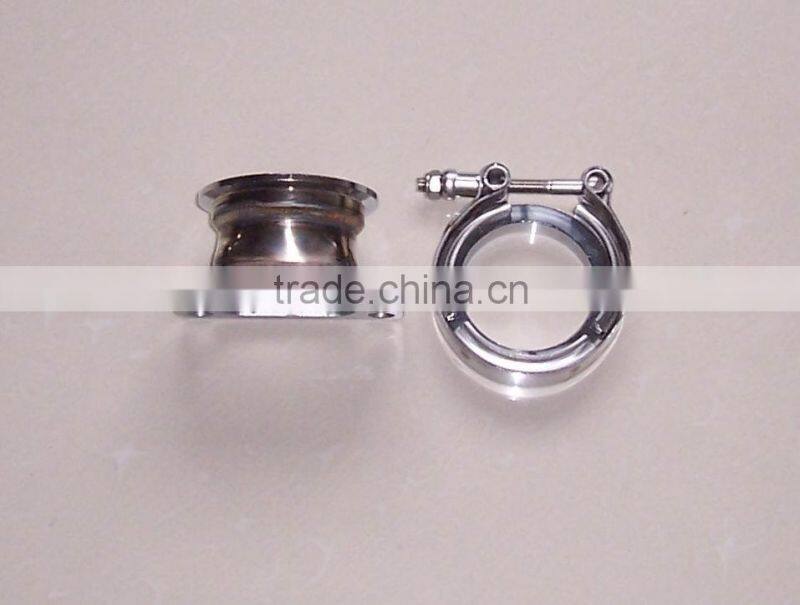 Adaptor flange for T3 4Bolt to 2.5" V-Band Flange