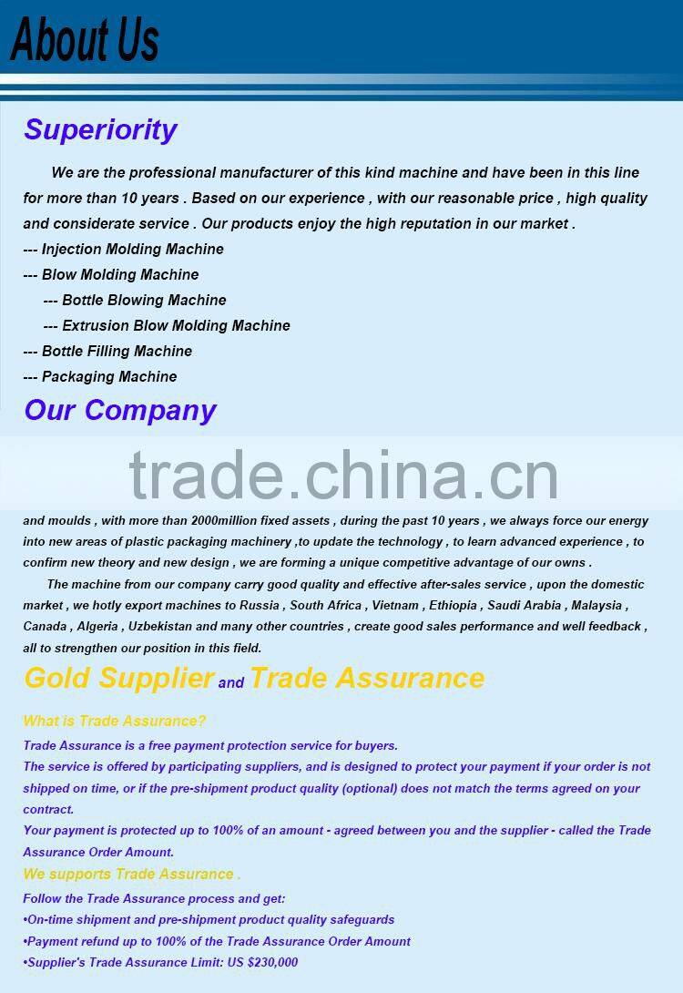 5 Gallon Extrusion Blow Molding Machine With High Quality