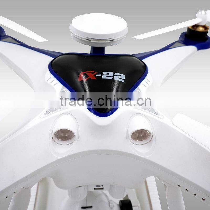 Professional Drone w/Dual GPS systems 5.8G Follow me Hobby Drone w/FPV monitor