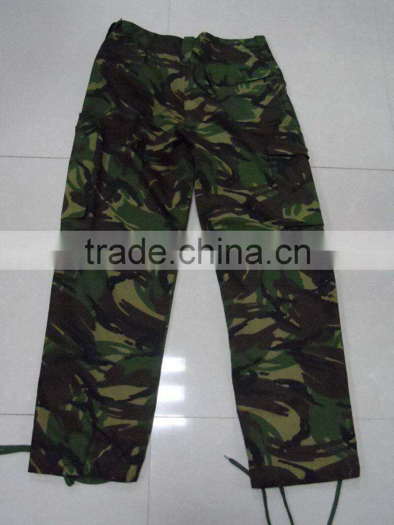 OEM cotton polyester ripstop greece army jungle camouflage battle dress uniform clothing