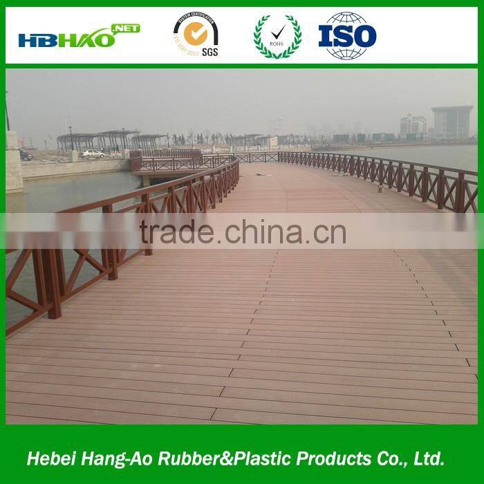 Eco Good Quality WPC Floor Deck/Wpc dock decking / wpc decking floor
