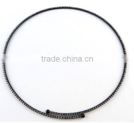 2016 China Wholesale Hemitate Fashion Women Rhinestone Necklace Collar Jewelry Necklace