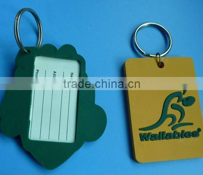 Hot Sale Soft Pvc Luggage Tag