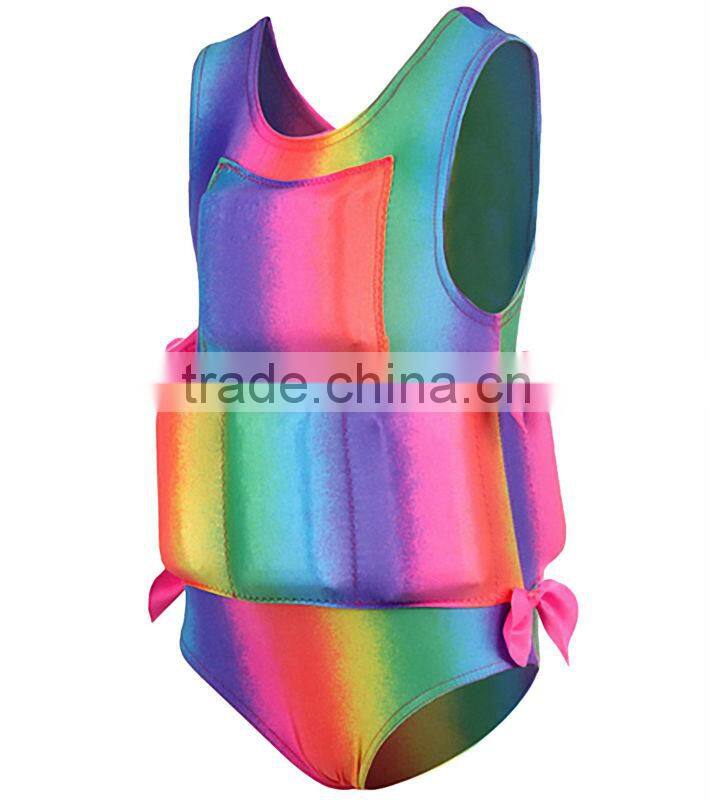 Cute Kids Inflatable Swim Vest