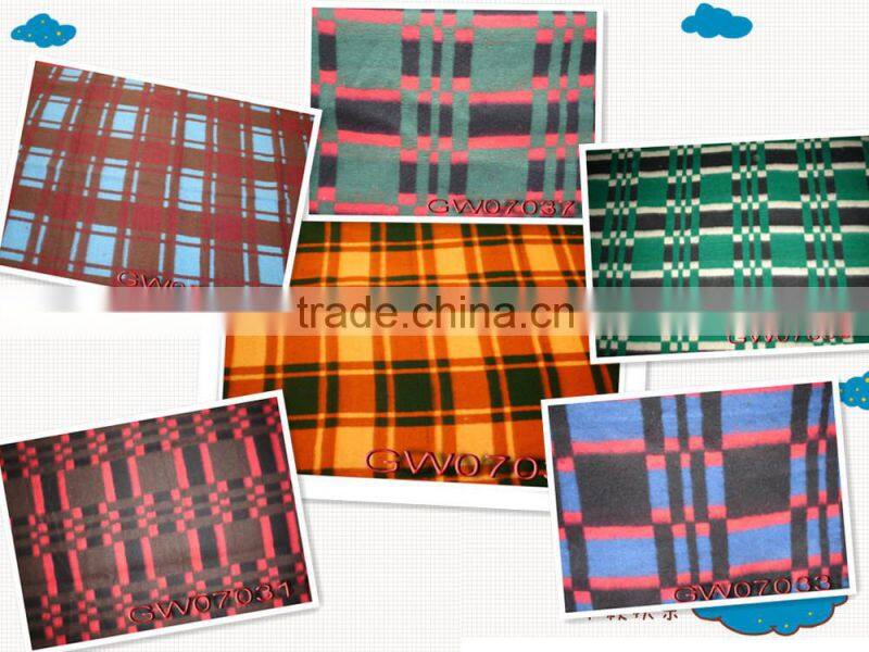2015 most popular recycled tartan blanket