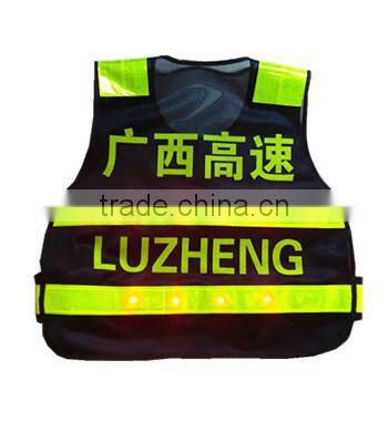 LED Reflective Safety Vest