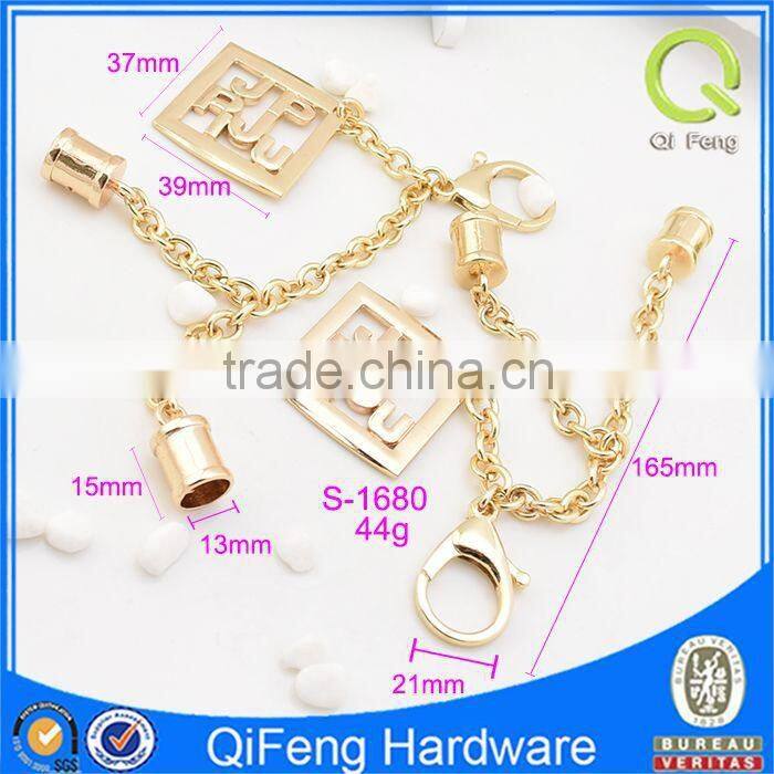 S-1680 metal bag ornaments elaborate different shape combination