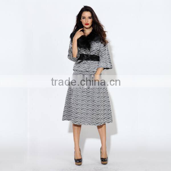 Pretty Steps 2015 Grey Skirt Suit Size 12 Womens Jacket Coat Pattern Ladies easy suit