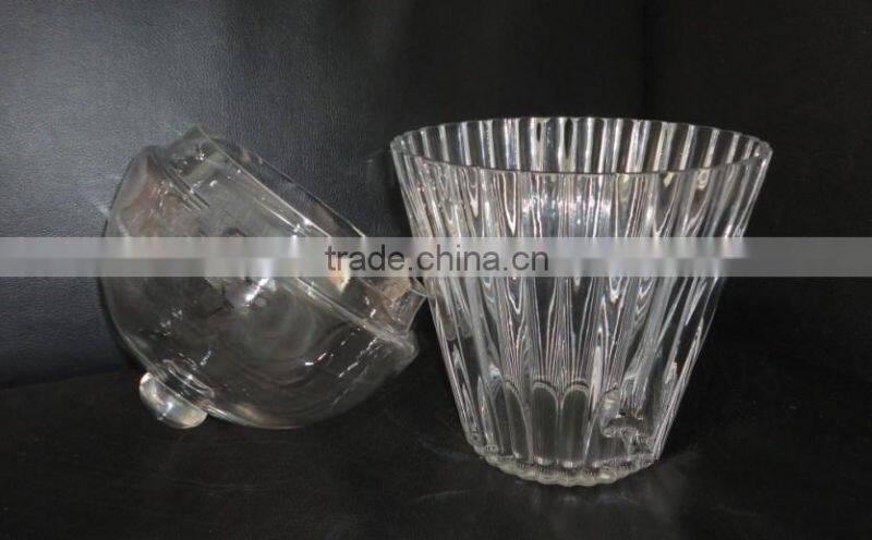 glass jar for candy with dome lid, wholesale glass apothecary jars