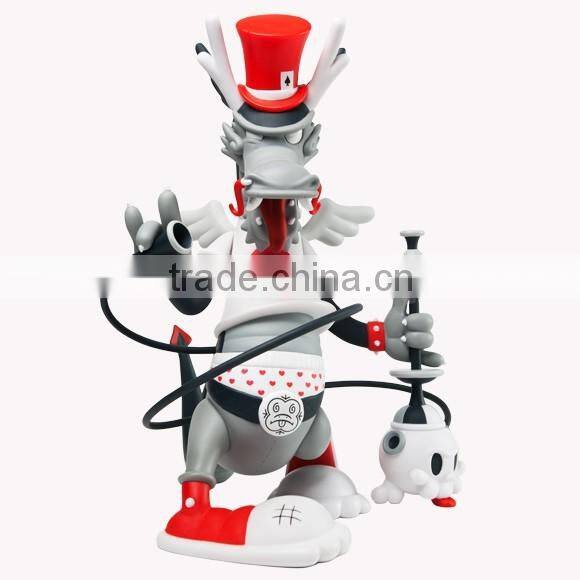 OEM high quality cartoon vinyl toy dragon bike/custom kids cool cartoon vinyl toys/oem cartoon design factory