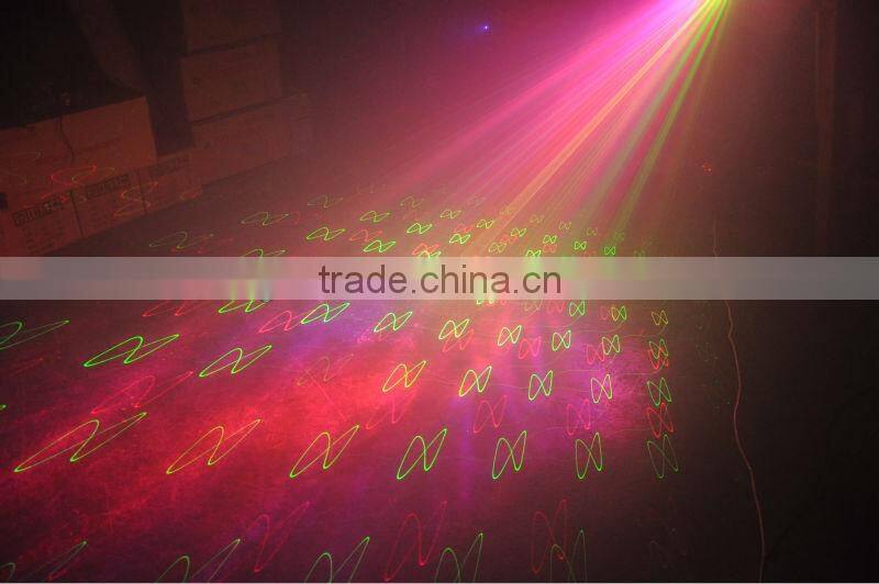 480mW RGB Multi-Effect Laser Light with LEDs background