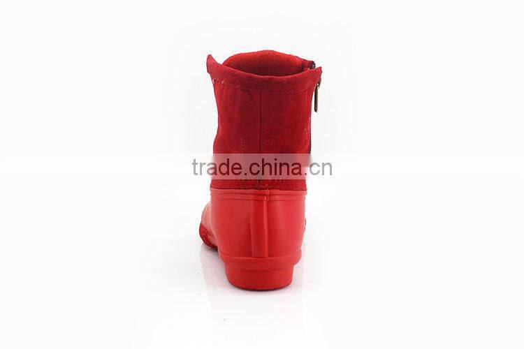 2016 Top quality Colorful Summer rain boot made of rubber