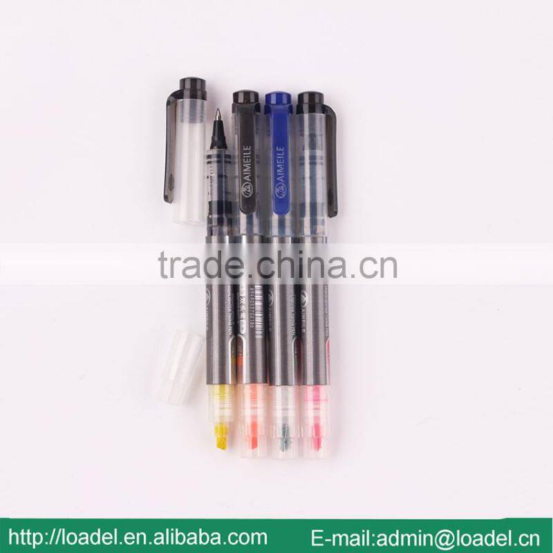 Promotion customized logo gel highlighter