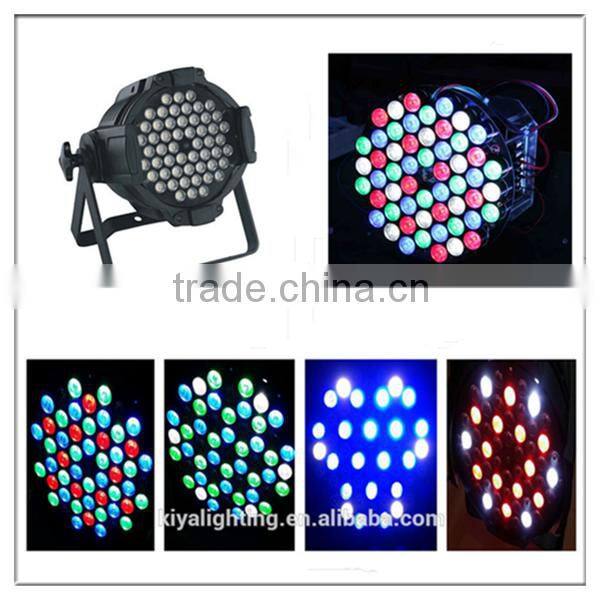 54x3w RGBW zoom/ 54pcs 3w led par light