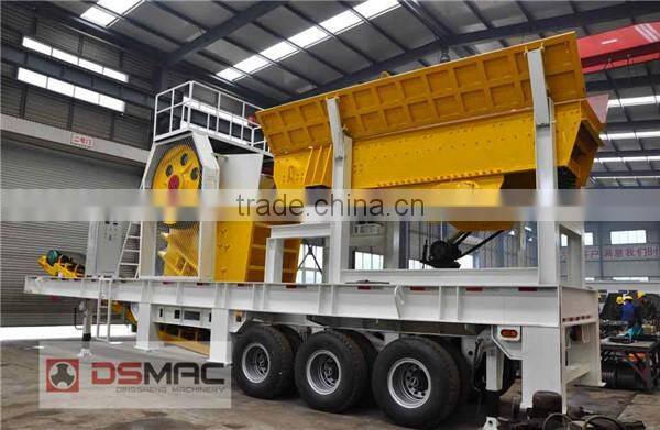 Mobile Impact Crusher, mobile crushing plant With Perfect Performance From Top 10 China Brand manufacture