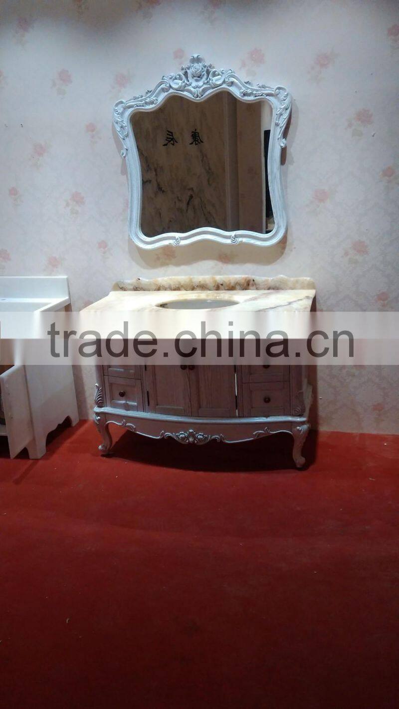 kangchen sanity ware bathroom cabinet all of solid wood material