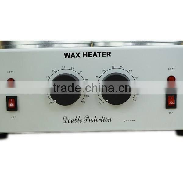 Hottest professional Spa Salon Wax Warmer & Double Pot Wax Heater for Hair Removal&waxing machine