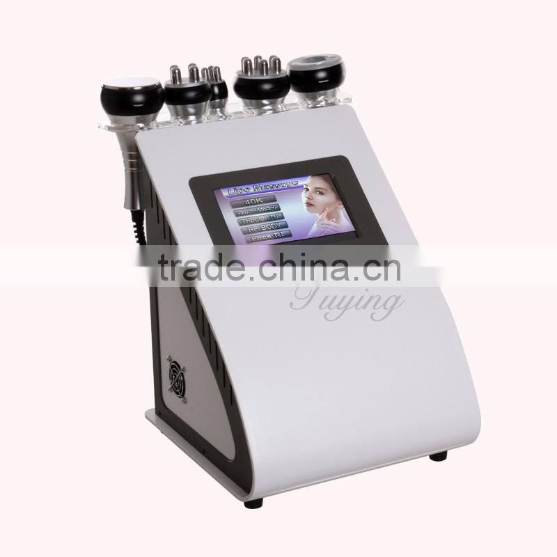 Portable vacuum ultrasonic cavitation packaging therapy machine