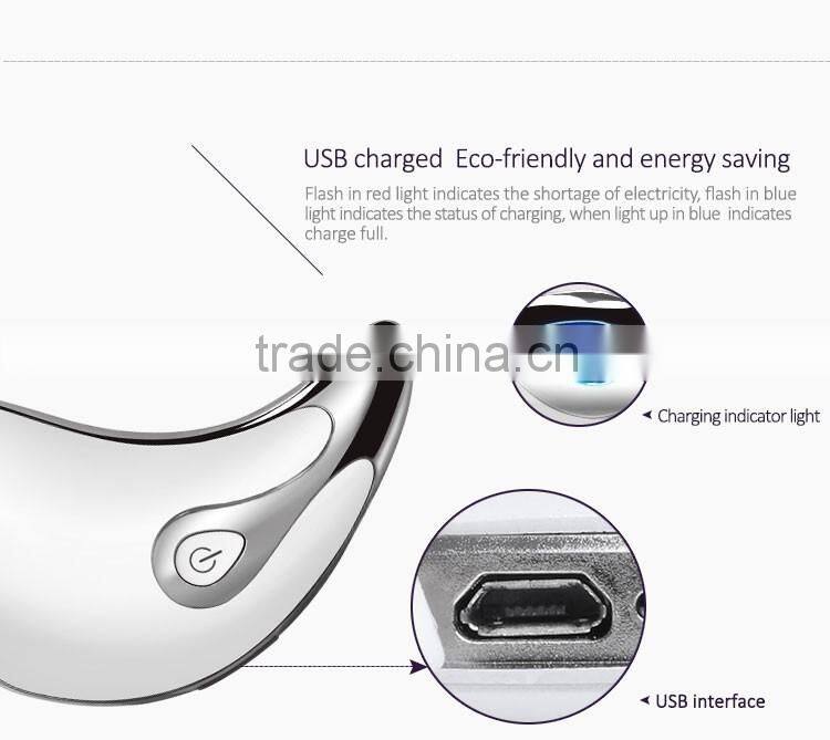 Health Care Beauty Product Skin Tightening Handheld Therapy Face Lift Massager Galvanic Wrinkle Removal Facial Device