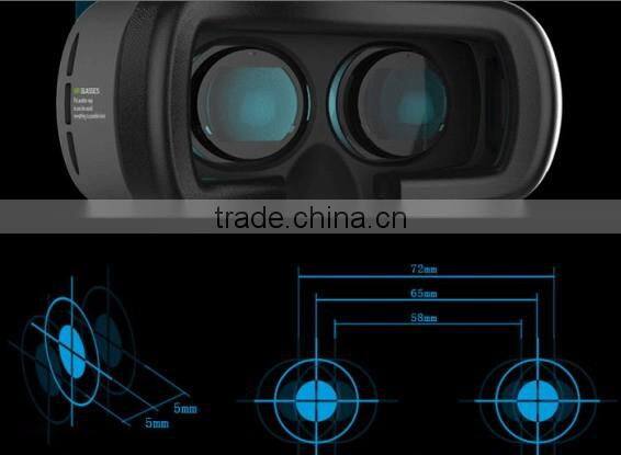New Products 2016 3D VR Box Glasses Virtual Reality For Smartphones, VR 3D Glasses For Sexy Movie 360 Panoramic