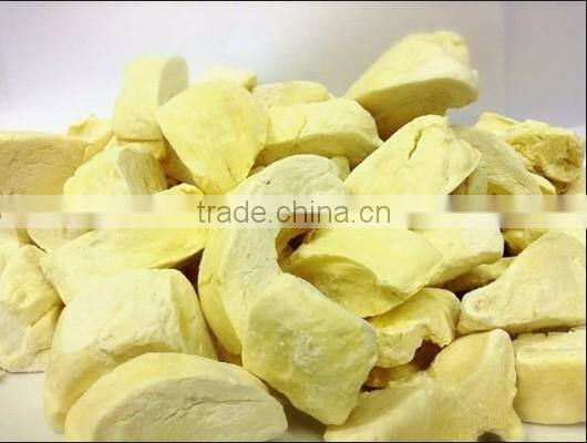Freeze Dried Durian Durian Monthong, Thailand, 100% Natural, Dried Fruit