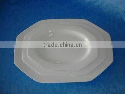 oval white dinner plate,white porcelain dinner square plates,white wavy dinner plates