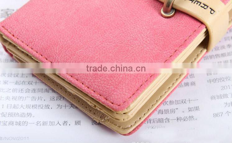 2014 Latest Trendy Women Lady Girl Cute Purse PU Leather Clutch Wallet Short Small Bag Cheap Card Holder