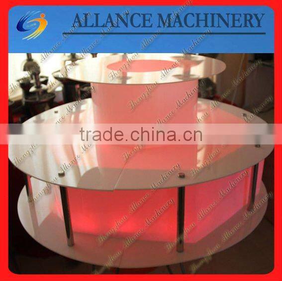 379 new design fondue set chocolate