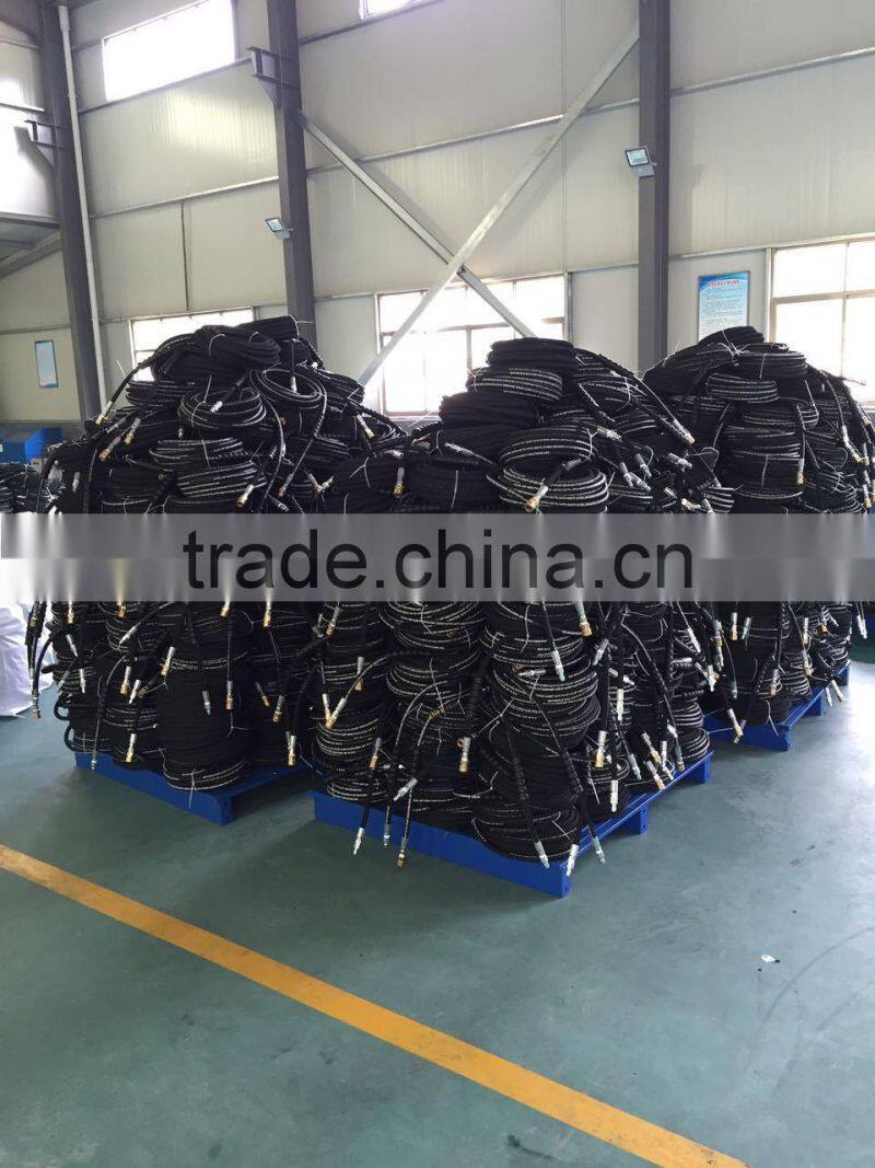 High Pressure Water Hose with Quick Connect Fittings