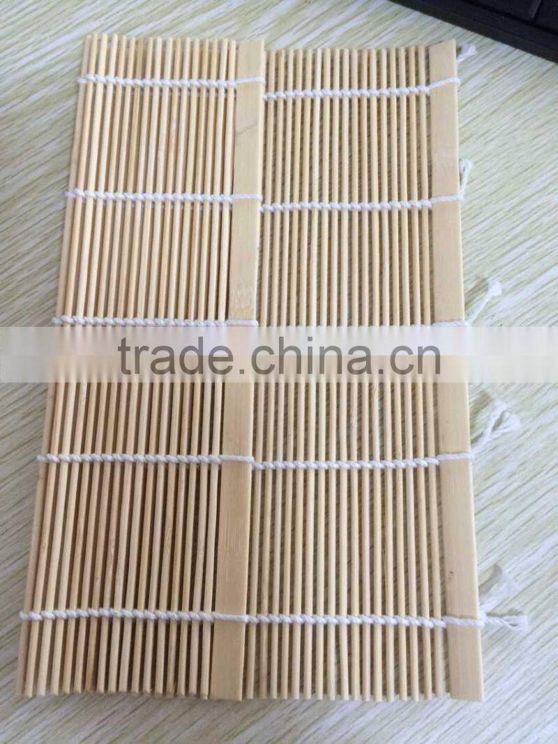 FD-16322 Bamboo sushi rolling mat white bamboo mat