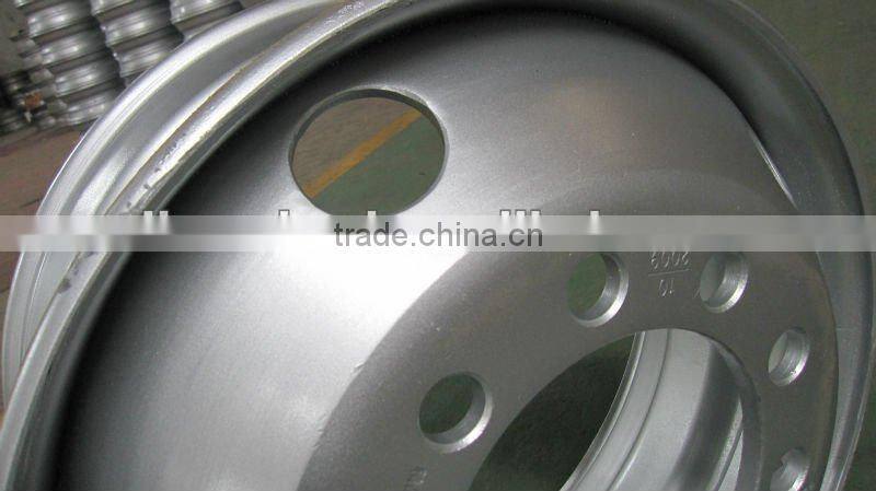 22.5*8.25 tubeless steel truck rims