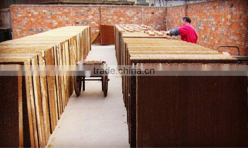 commercial high quality evaporative wall mounted cooling pad wall