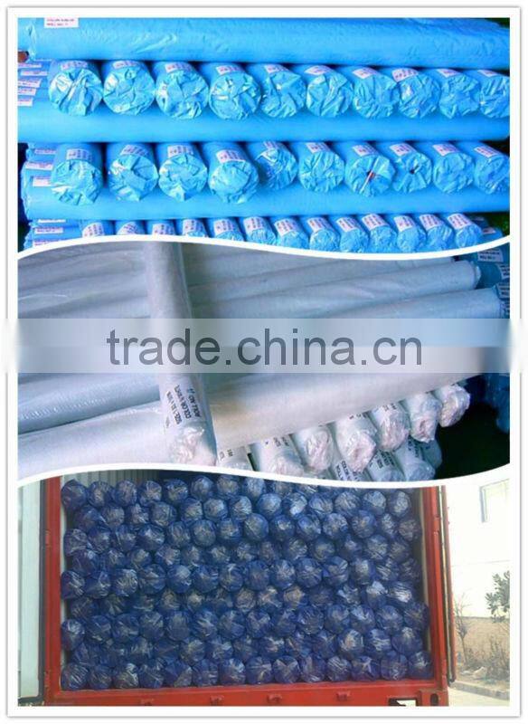 4m width blue PE Tarpaulin in rolls or sheets / HDPE Tarpaulin (India )