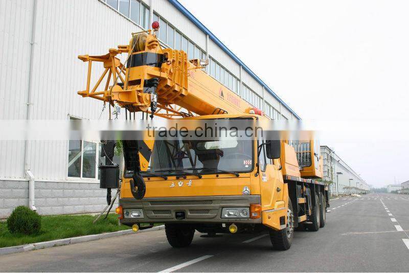 N.Traffic 16 ton popular truck with arm crane telescopic truck crane(QY16G)