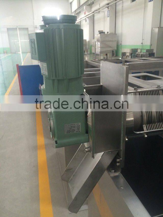 Tsurumi technology fully automatic small size screw filter press (MDQ-101)