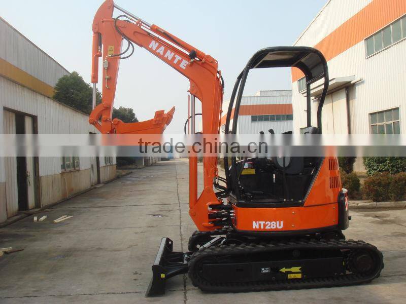 zero-tail cheap Chinese mini crawler excavator