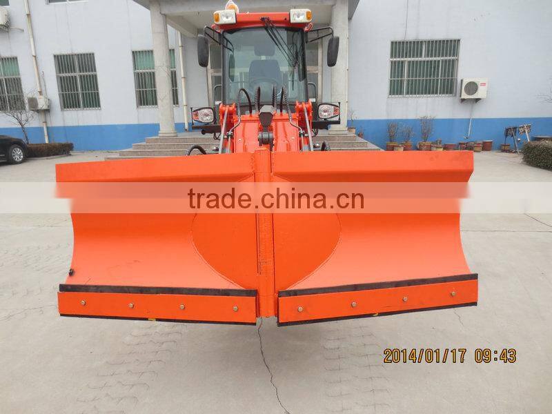 Neue EVERUN Brand ER06 CE geprueft Schneeraeumung Hoflader mit Schneeschild/Schneepflug